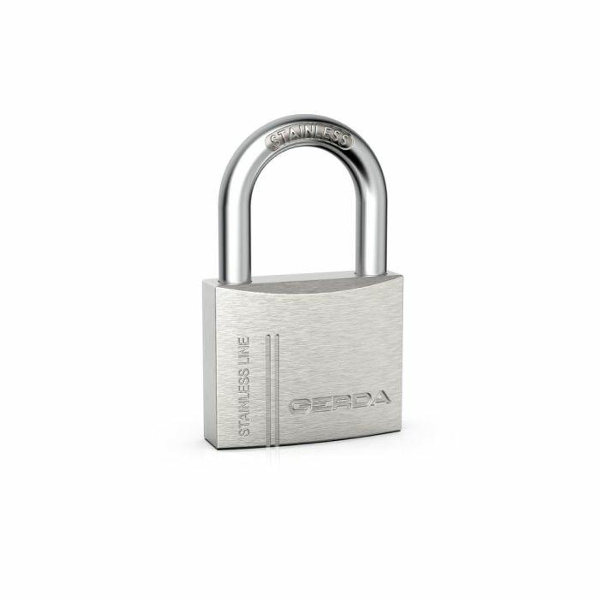 Gerda KNP S30 Serie - Roestvrijstalen Hangslot - 30mm - Weerbestendig - Inclusief 3 Sleutels