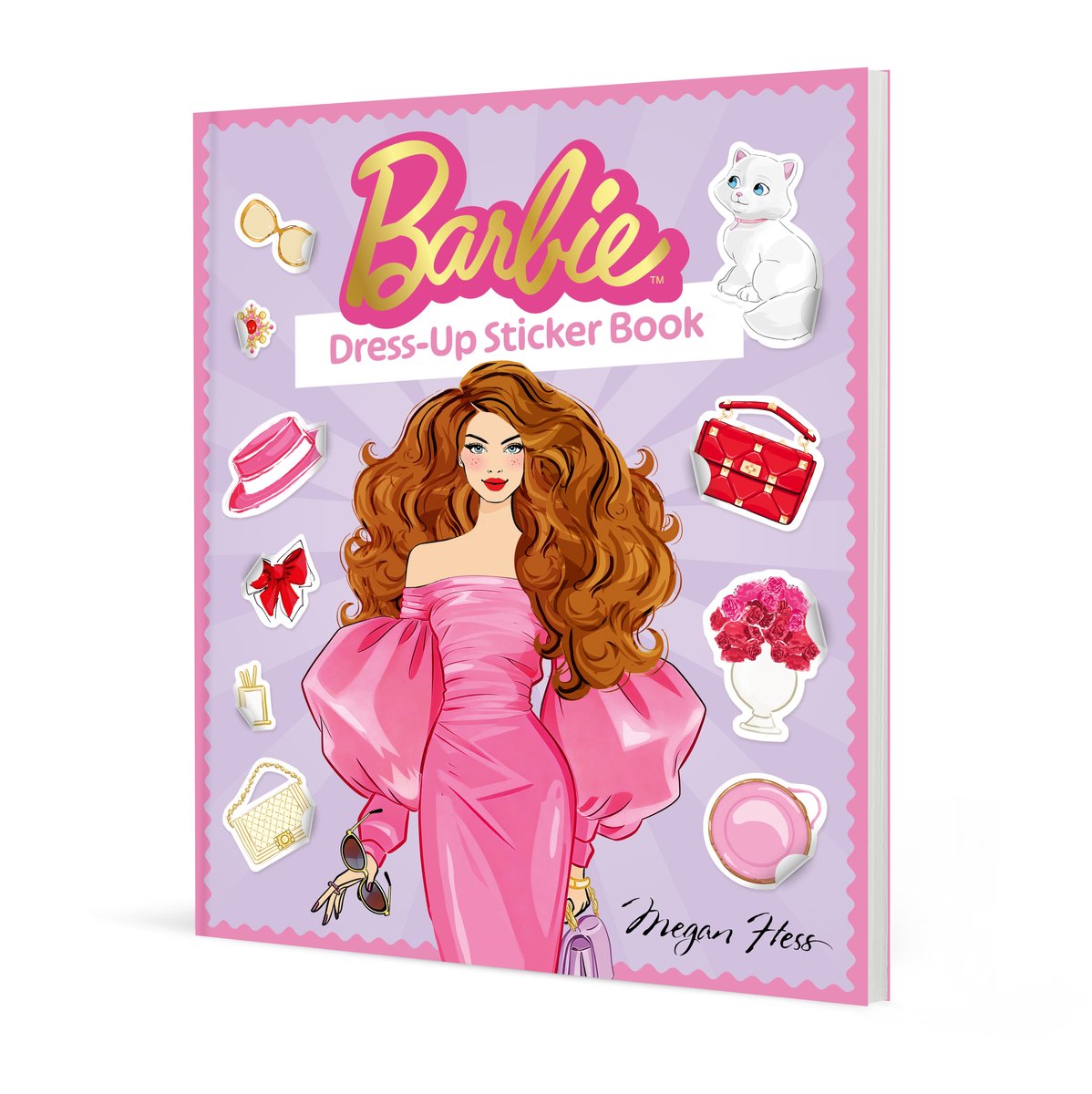 Barbie, Dress-Up Sticker Book