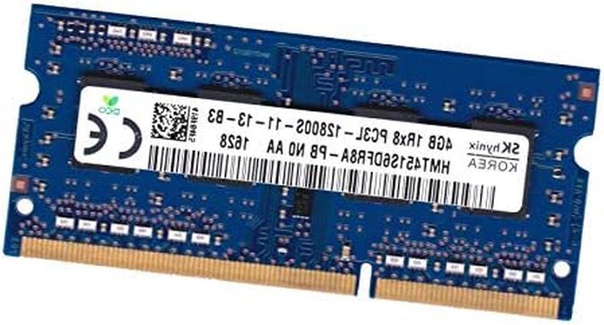 Laptop Geheugen Module - RAM DDR3 SO-DIMM - Laptop Upgrade - 1.35V Laag Voltage - 4GB 1600MHz