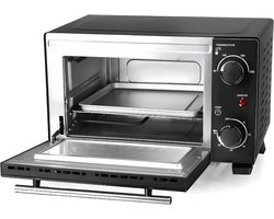 DnA® Mini Oven - Camping Oven - Mini Oven Vrijstaand - Zwart - 31cm x 38cm x 24cm