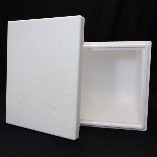 Styrofoam box/thermobox - 60 litres - 57 x 45 x 41 cm/wall thickness 4 cm - styrobox — afbeelding 2