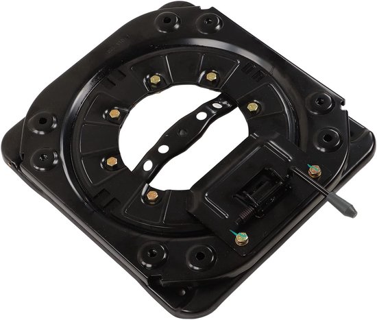 Swivel Car Seat Base - 360 Degree Rotatable - Heavy Duty Seat Conversion Base - Steel Plate for RV Boat Bus - 130kg Capacity — afbeelding 3