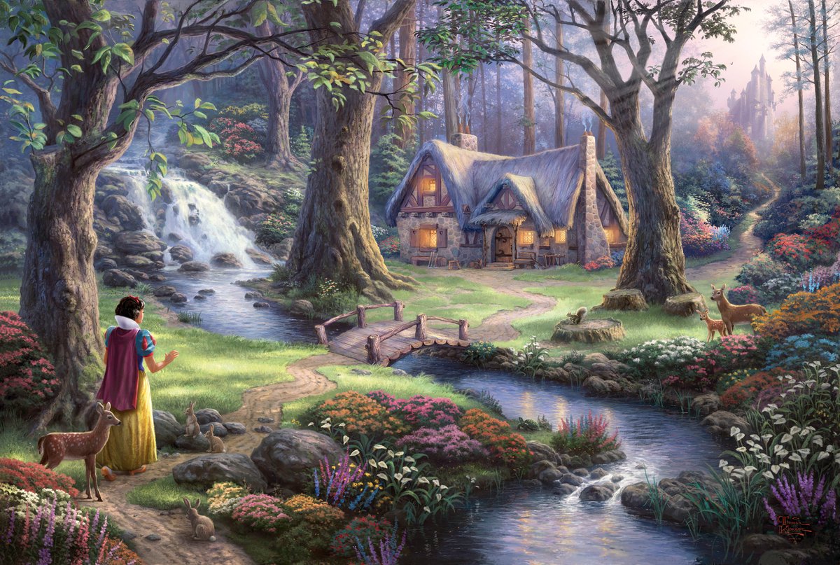 Disney Snow White (1000ST) - Puzzel