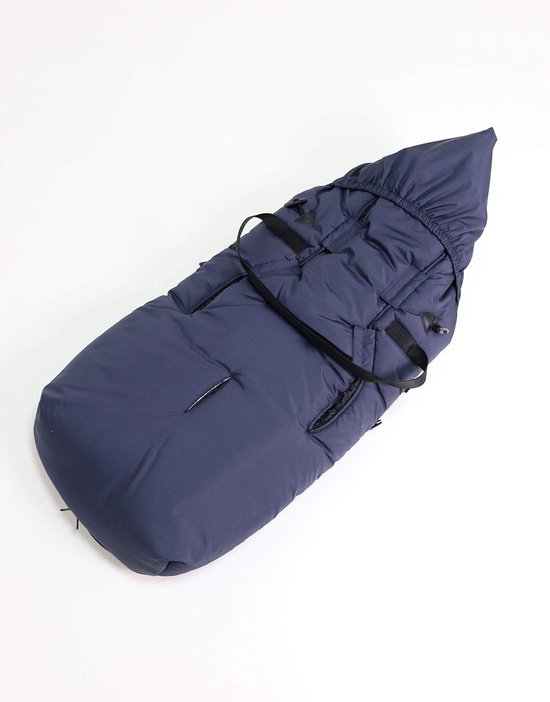 Voetenzak Kinderwagen - Universele Voetenzak - Warm en Comfortabel - Afneembaar Bovendeel - 100x43 cm - Blauw — afbeelding 3