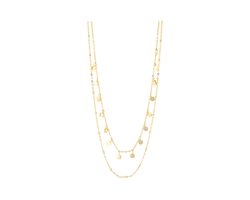 AKZENT Akzent damesketting met hanger Eline, goudkleurig, duurzaam