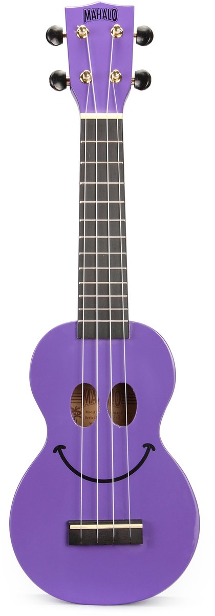 Smiley Series Soprano Ukulele - Purple