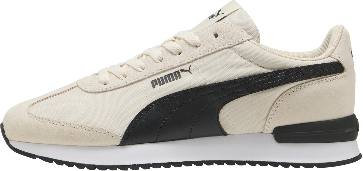 Leren sneakers R78 Wind MU Alpensneeuw