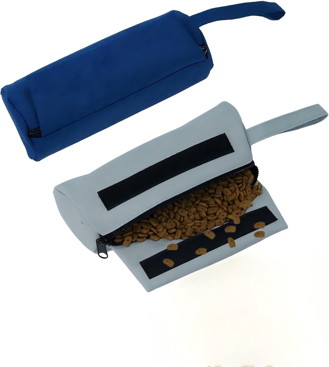 Hondentraining Dummy - Voer Tas - Honden Training - Waterdicht Slijtvast - 19.6 x 16.8 cm - Grijs Blauw