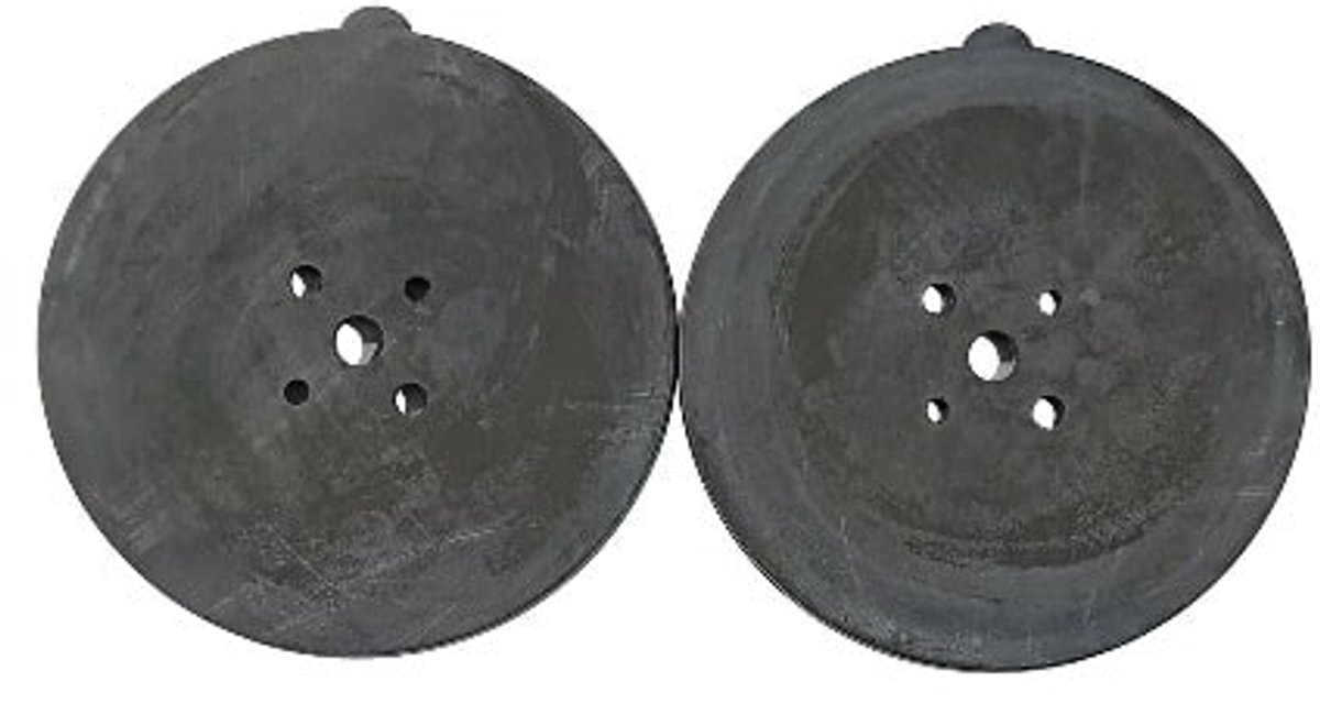 Hap-60 membraam set, ( een set rubbere membramen voor de Hap luchtpomp 60