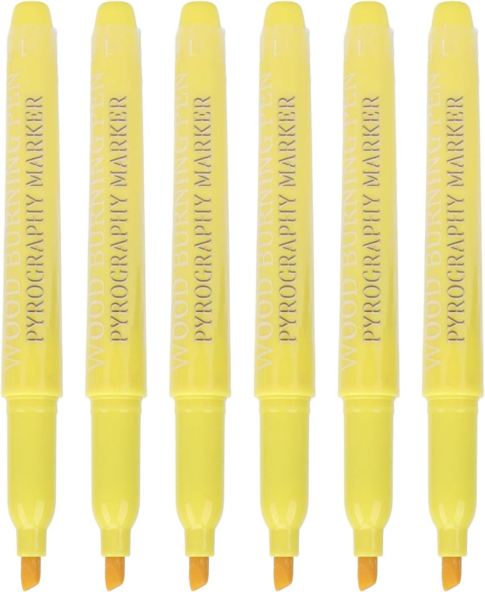 Houtbrand Pen Kit - Houtgravure Pen - Creatief Ontwerp - Brede Tip - Draagbaar Ontwerp - Natuurlijk