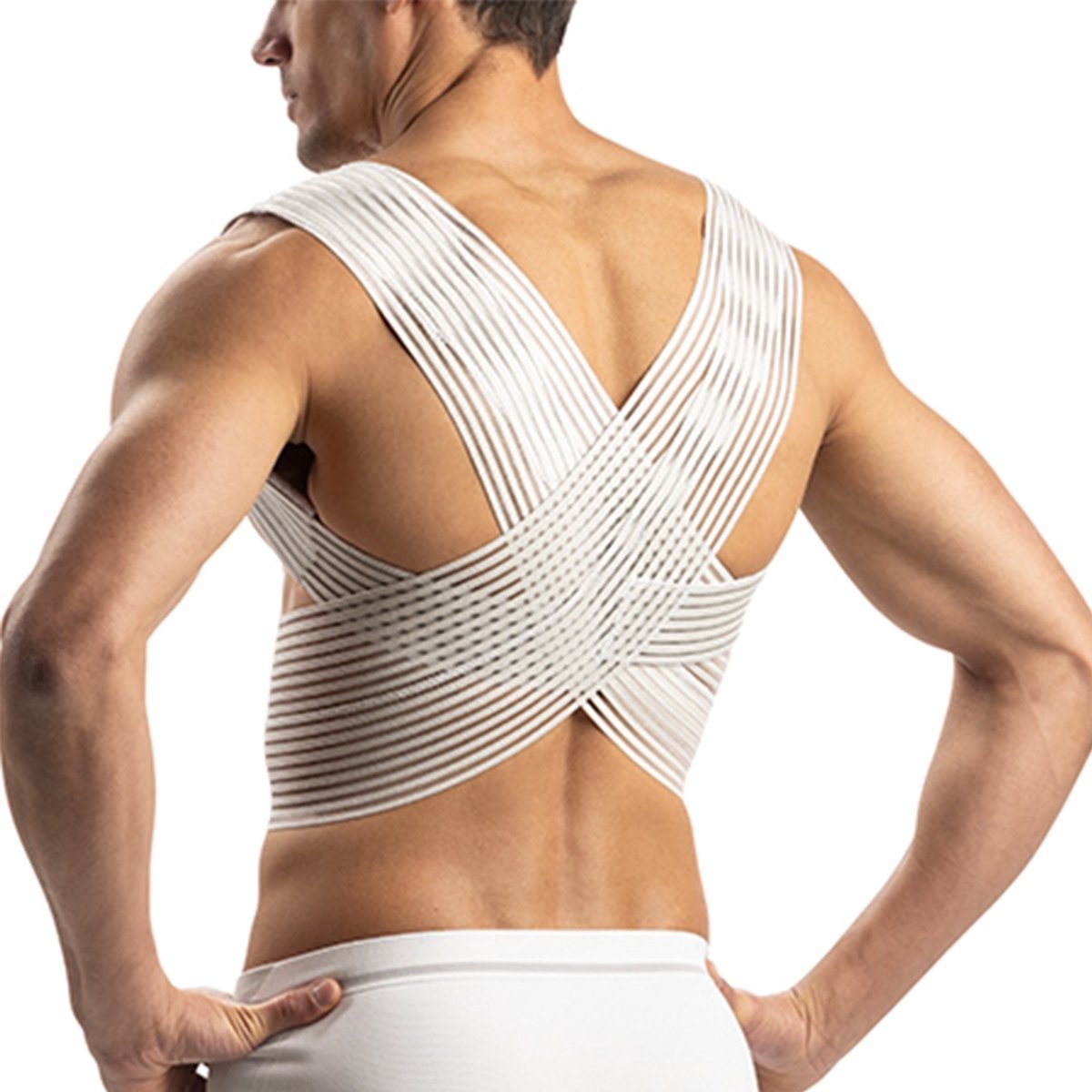 Pavis Postuur Corrector - Houding & Rug Corrector - Verstelbaar - Comfortabele Rugbrace - Maat S