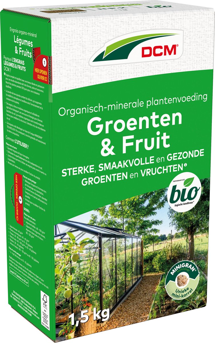 DCM GROENTEN/FRUIT 1,5KG