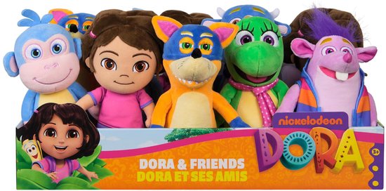 Nickelodeon - Dora knuffel - 20 cm - Pluche