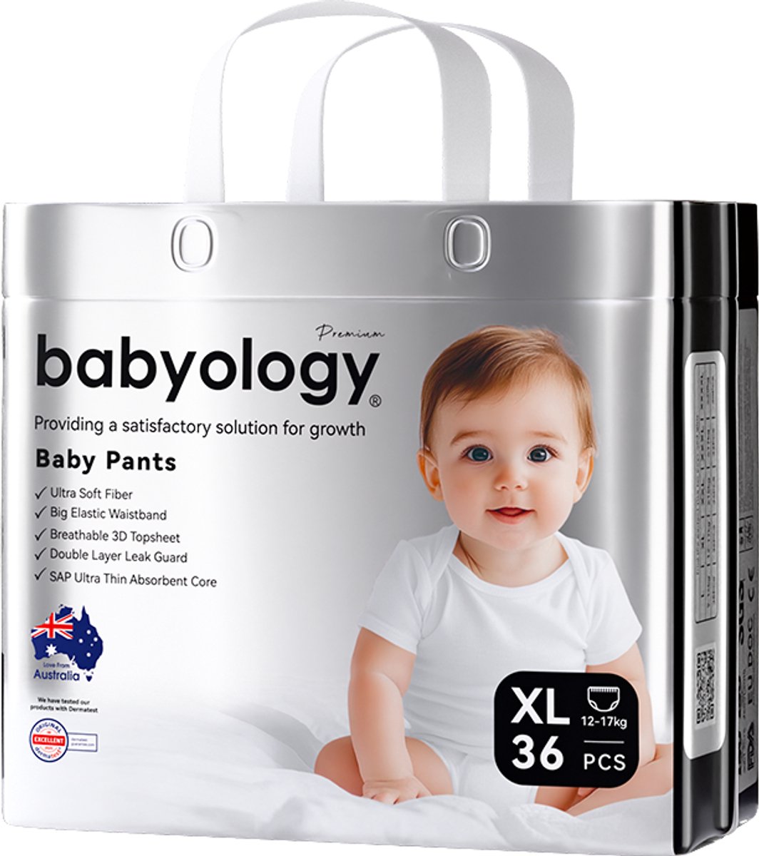 Luierbroekjes Maat 5 (12-17kg) - Premium Kwaliteit - 36 Stuks - Dermatologisch Getest - 12+ Uur Droog - Ultra Zacht en Ademend - Dubbele Anti Lek Bescherming - REACH Getest
