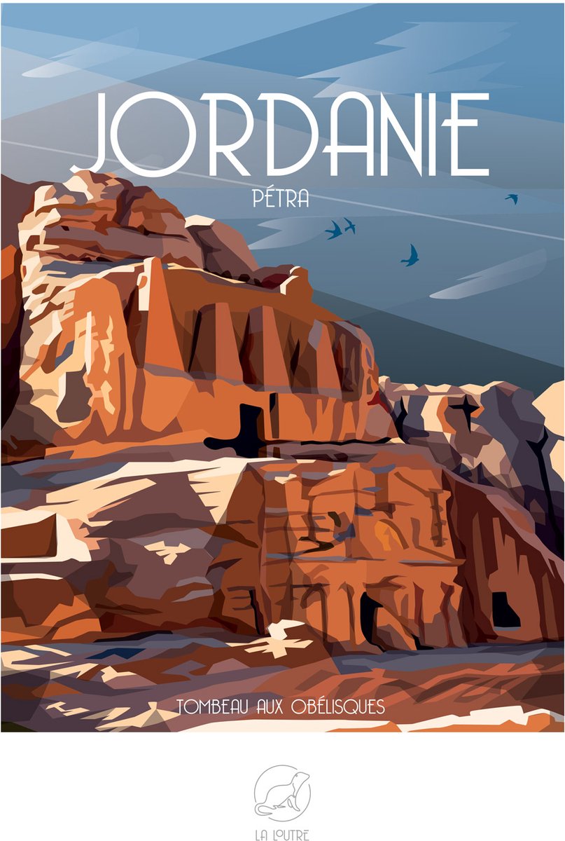 La Loutre puzzel Jordan Petra - 1000 stukjes puzzelspel.