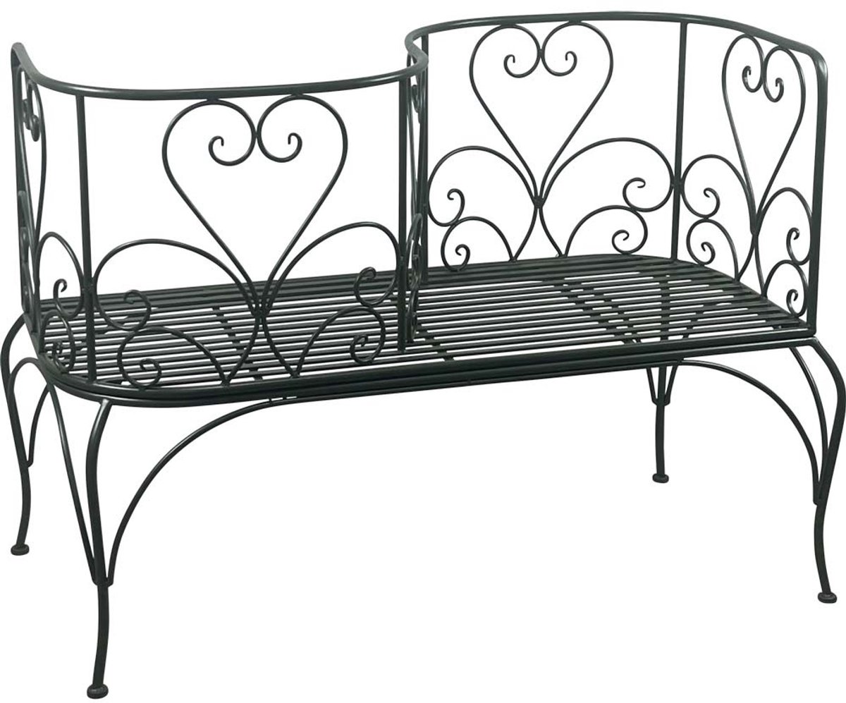 Lesli Living - Loveseat Viva la Vida - Groen - 122x50x92cm