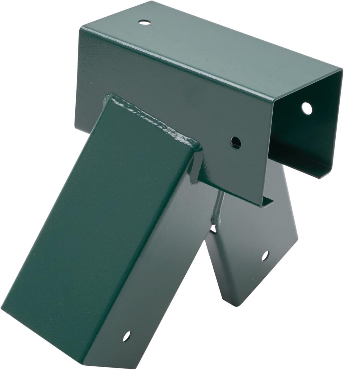 Schommelverbinder - Hoekverbinder - Schommelbouw - Gepoedercoat plaatstaal - 90/90 mm - Groen