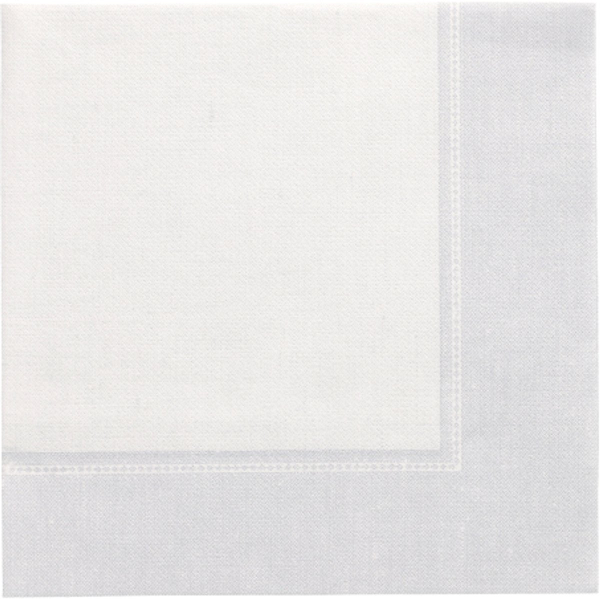 5x 50 Servetten ROYAL Collection 1/4 vouw 40 cm x 40 cm wit Linum