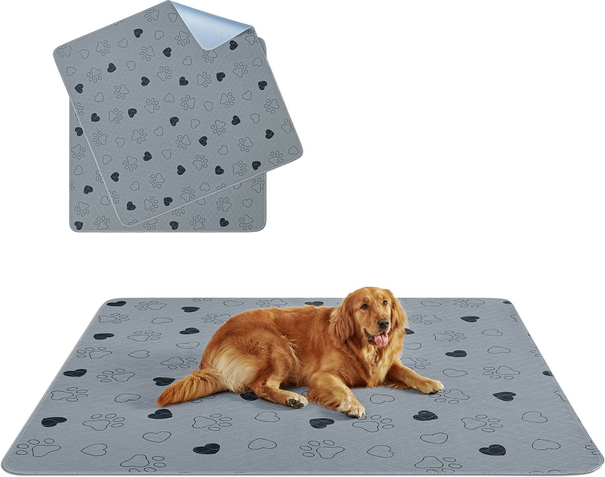 Feandrea - Trainingsmat - Herbruikbaar en Super Absorberend - Lekvrij en Antislip