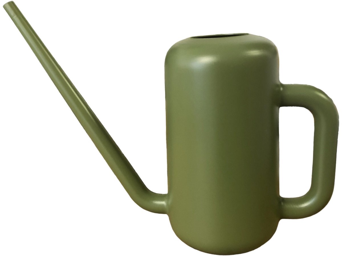 Gieter Pilea kunststof 3,8 liter Olijfgroen