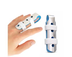 Aluminium Vingerspalk Maat L 9,5cm voor Triggerfinger Mallet Vingerspalk - Vingerbrace - Vingerspalken - Vinger Splint