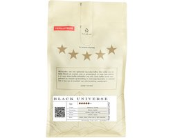 Coffee Goddess Black Universe Koffiebonen – 100% Arabica Blend, Dark Roast, 1 kg – Donkere Chocolade & Kruidig – Espresso & Filter