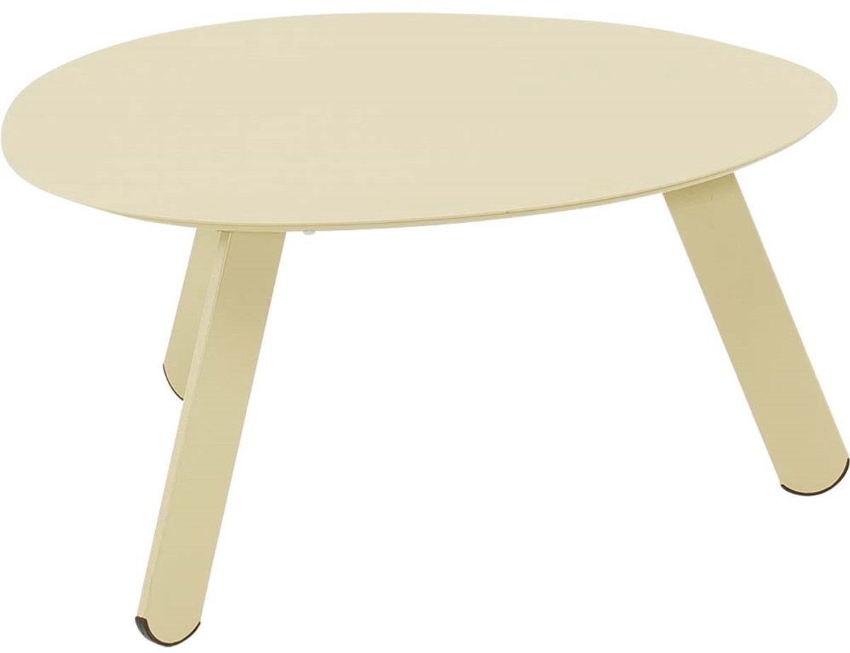 Lesli Living - Sidetable Tiki - Beige - 55x46x28cm