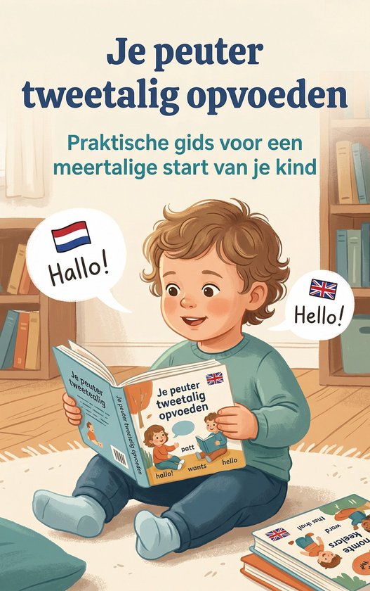 Je peuter tweetalig opvoeden - cover