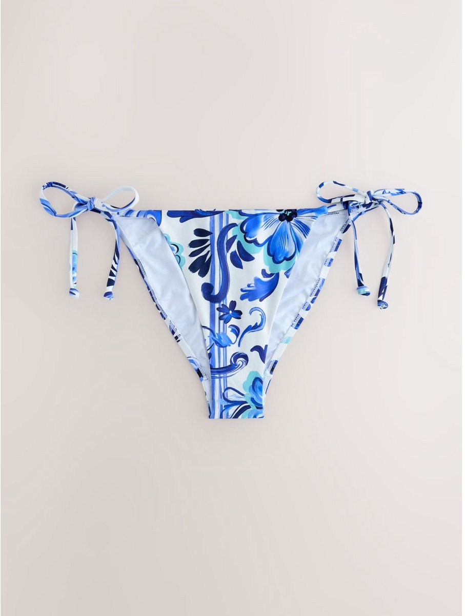 Next - Dames - Bikinislip strik zijkant - Wit