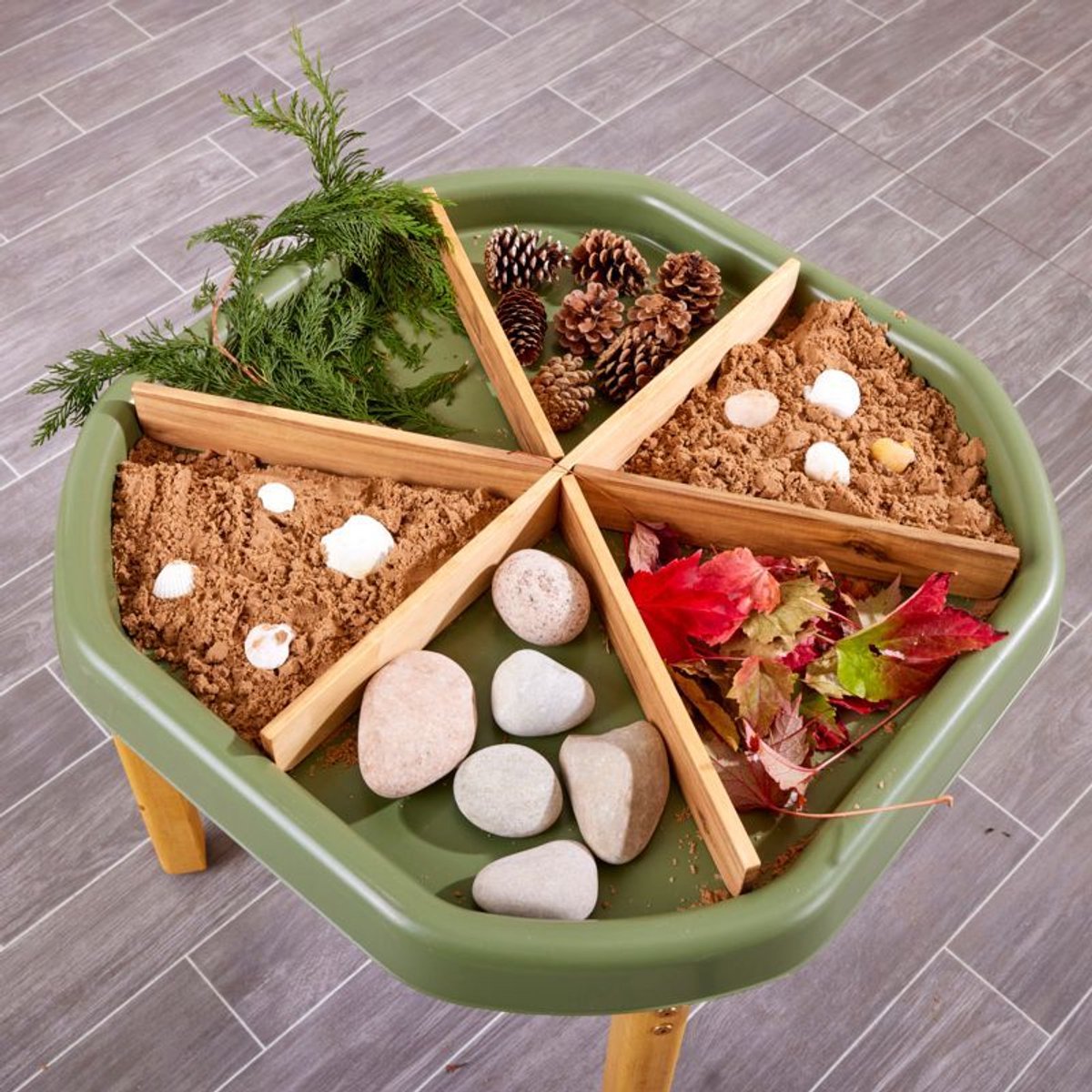 Cosy Mini Tuff Spot Verdelers sorteerschaal educatief speelgoed.