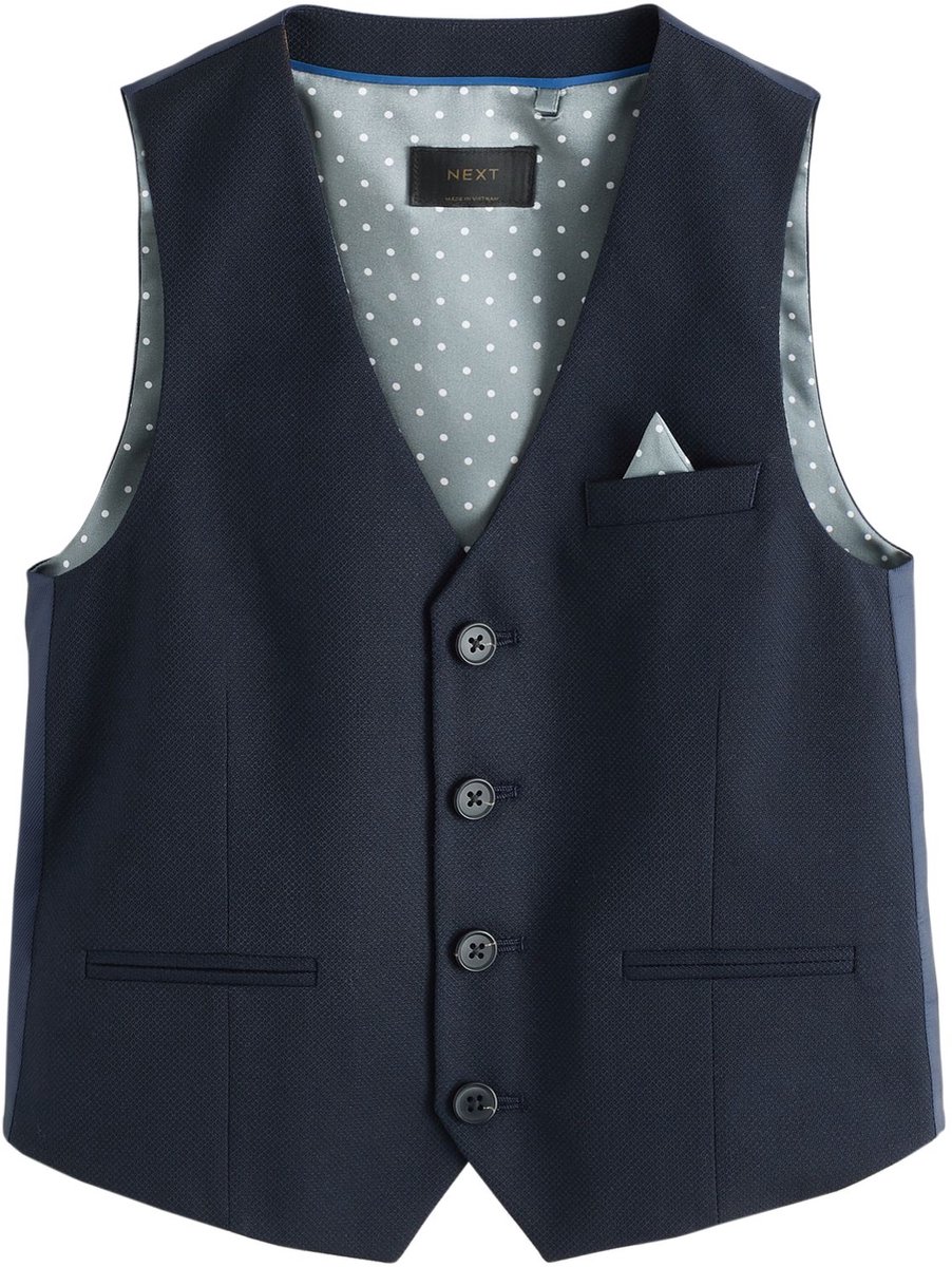 Next - Jongens - Gilet - Blauw