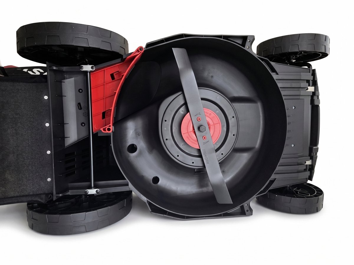 PARKSIDE® Elektrische grasmaaier 1800 W - Maaibreedte: 44 cm - Opvangzak: 55 L - Gazonoppervlakte: tot ca. 500 m² - Snijhoogte: 7 traps van ca. 20/70 mm – foto 4