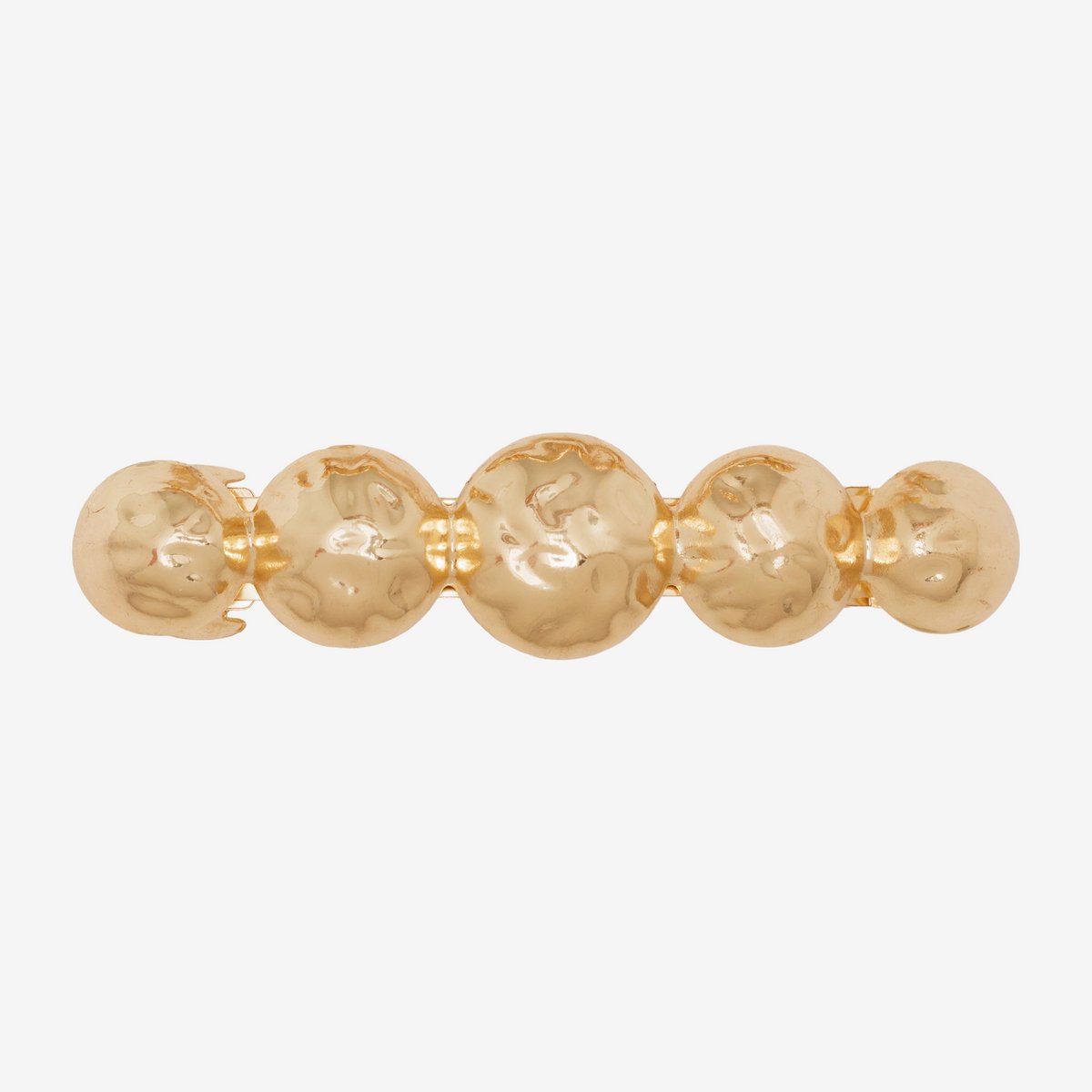 Gold Balls Hair Clip