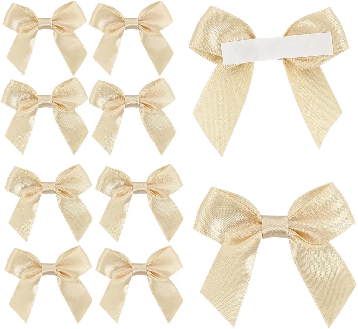 NTHProducts - Gift Bows - Kleine Decoratieve Strikken - Zelfklevend - 50 Stuks - Perfect voor Cadeaus - Geschikt voor Feestjes en Bruiloften