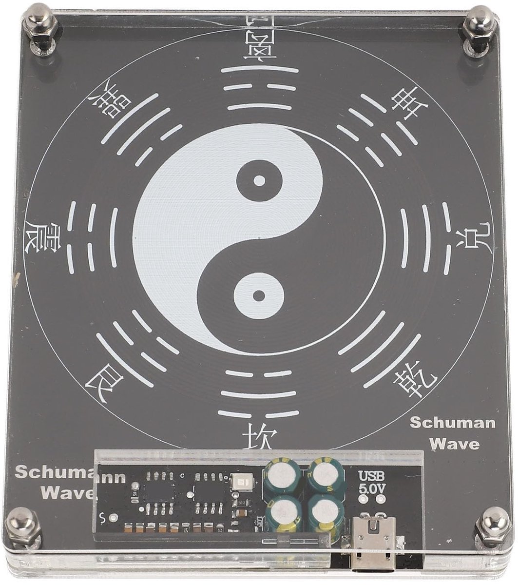 Allecto - Schuman-generator - Zuivere Sinus - Harmonieuze Geluidsruimte - 5V USB Interface - Slaaphulp en Creatie - Geschikt voor films