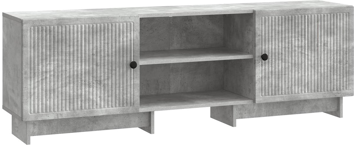 vidaXL - TV - Kast - Beton - Grijs - 150 - x - 31 - x - 50 - cm - Geconstrueerd - hout