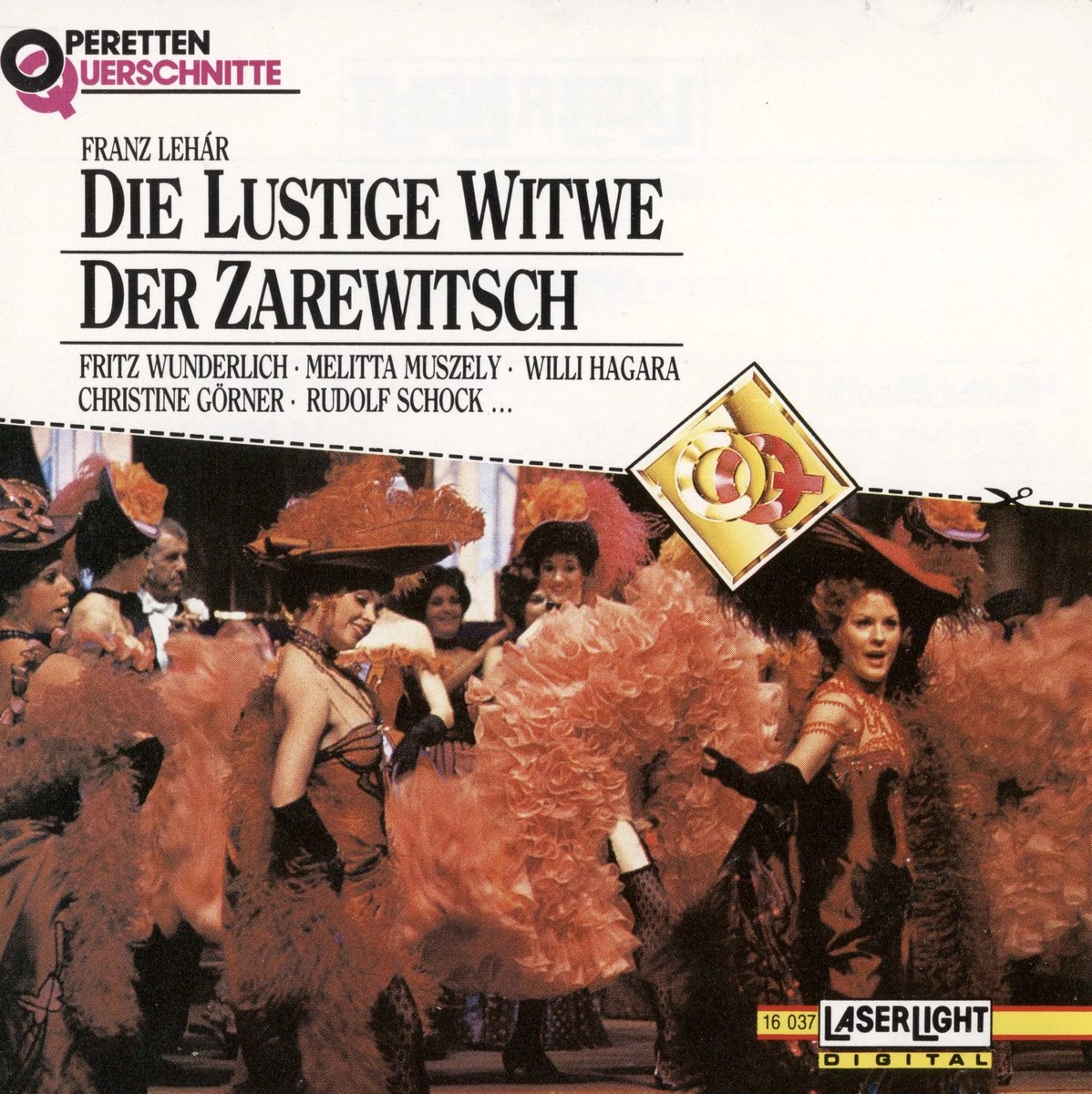 Rudolf Schock – Franz Lehár – Der Zarewitsch – Die Lustige Witwe (CD) Nieuw