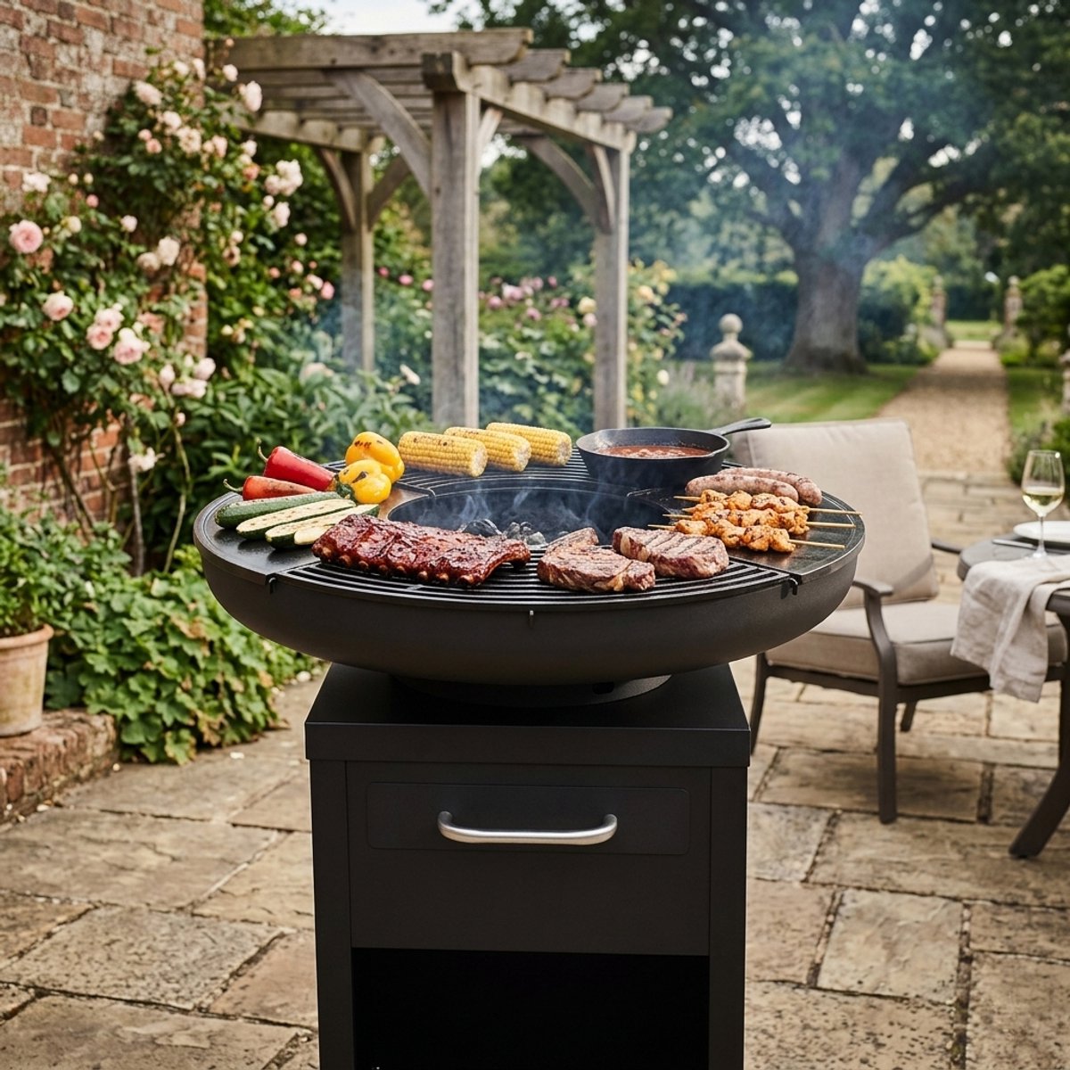 Bali Bali OUTDOORS Grillring BBQ - afbeelding 3