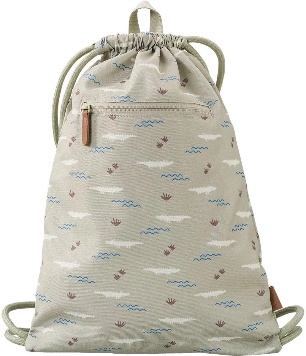 Fresk Zwemtas Jongens - Gymtas - Waterafstotende Strandrugzak voor Kinderen - Zwemzak met Ophanglus - 38 x 27 cm - Groen - Crocodile — afbeelding 11