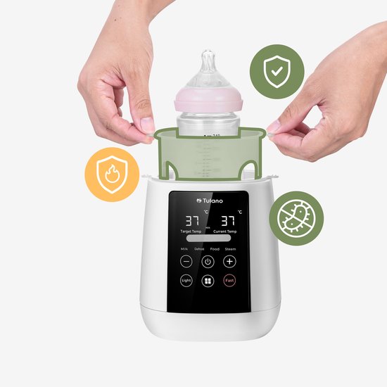 Tulano Ellie 35 - Multifunctionele Flessenwarmer 6-in-1 - Sterilisator van Tulano — afbeelding 3