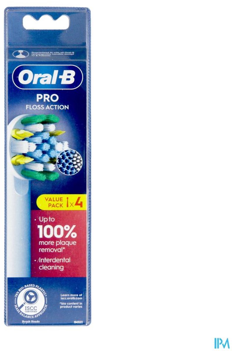 Oral-B Opzetborstels Floss Action 4 stuks