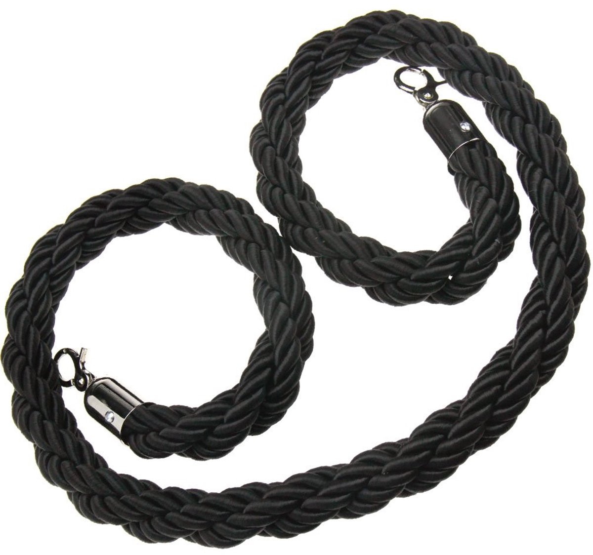 Byshayne - Barrier Rope - Crowd Control - 1,5 meter - Twisted Finish - Versterkt polyester - Geschikt voor bank en hotel