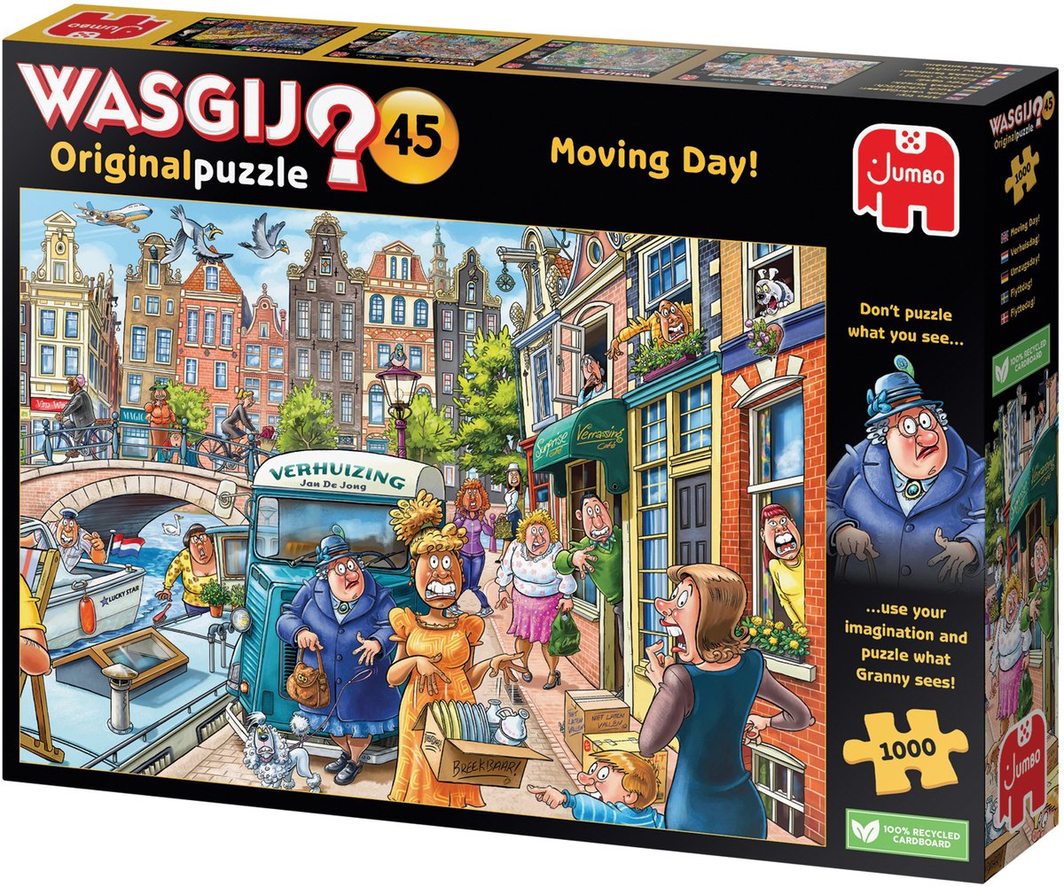 Wasgij Original 45 - Verhuisdag! - 1000 stukjes puzzel - Legpuzzel — afbeelding 7