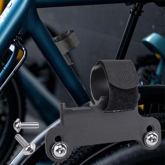 Fietspomphouder - Frame houder - Fietsen - Compact en licht - 2 cm diameter - Zwart — afbeelding 4