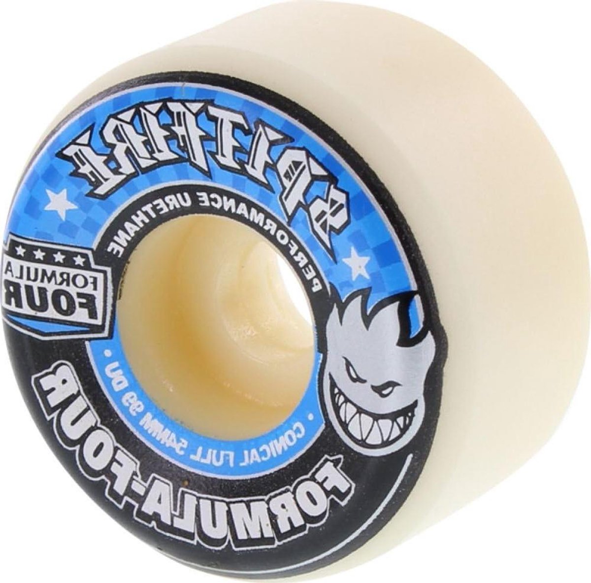 Schaats Wielen - Skate Wielen - Soepel Rijden - Bredere Controle - 54mm - Wit Blauw