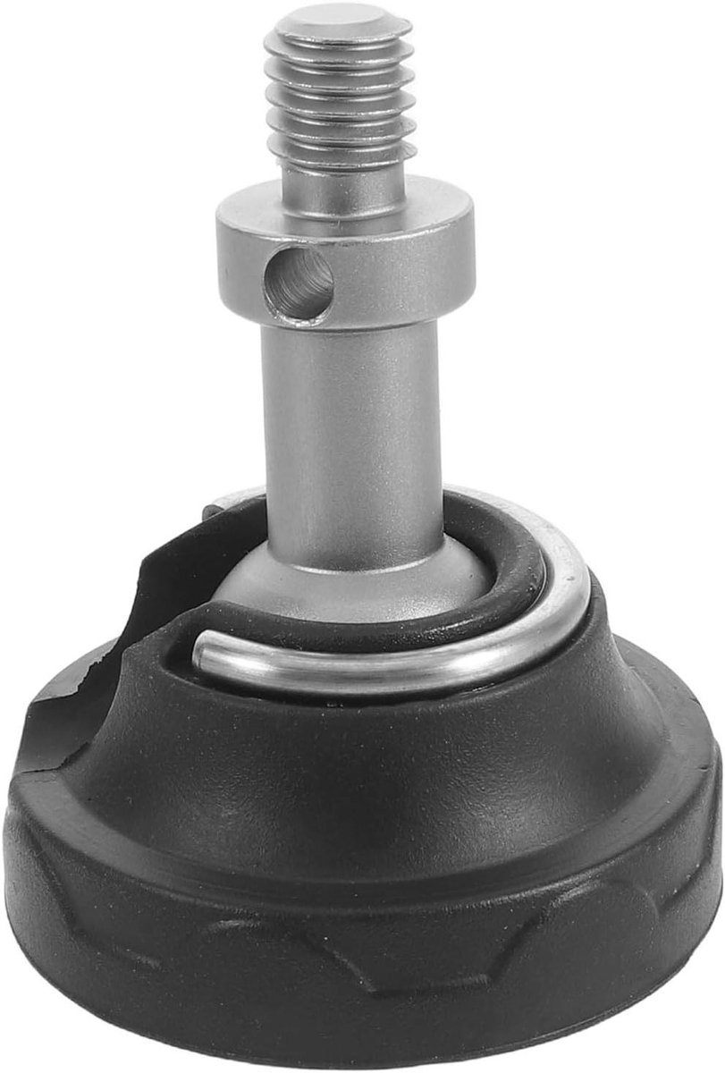 Rubberen voetjes - Antislip statiefvoetjes - Stabiliteit verhogen - 360 graden rotatie - 3/8 inch schroefdraad - Multicolor