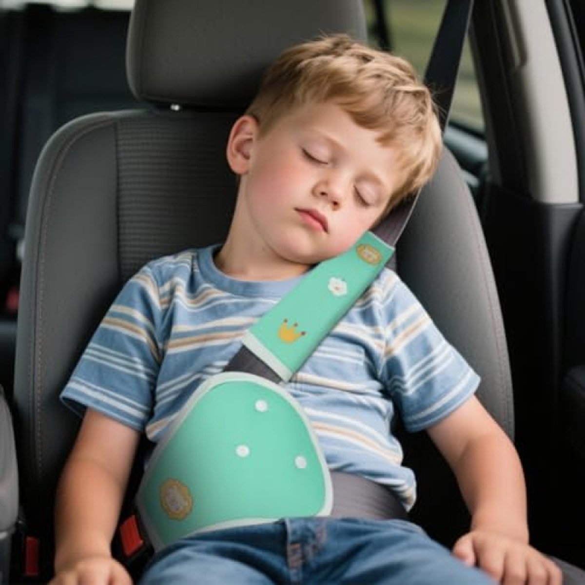 Set van 2 Zitting Garen Beschermers met Leeuwenpatroon - Verwijderbare en Wasbare Zitting Garen Kussens voor Volwassenen en Kinderen