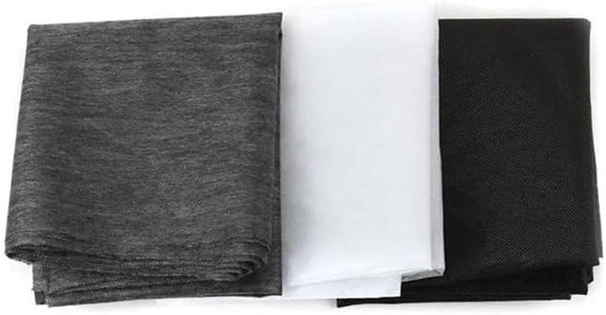 Strijkbare Stof - Textielversteviger - Kleding Repareren - Dubbelzijdig - 2/1 m - Wit