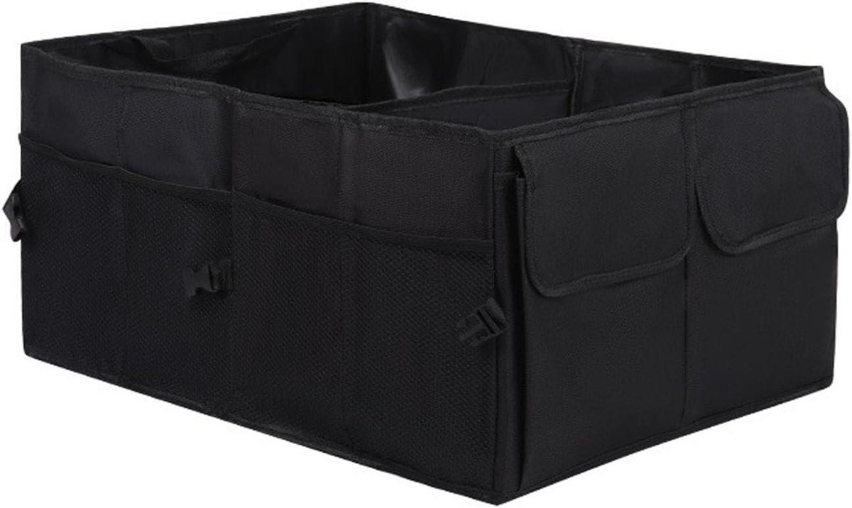 Autobox Opvouwbaar - Opbergbox Auto - Auto Organiseren - Geïntegreerde Mesh - 40 Liter - Veel Kleuren