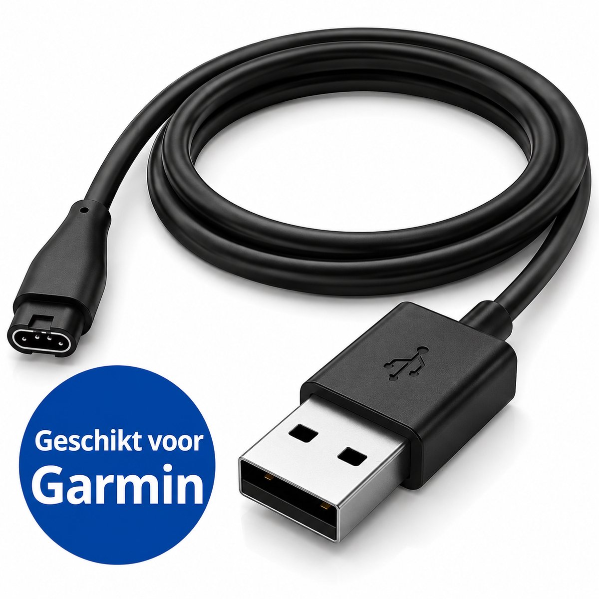 Twenty4seven® Oplaadkabel Compatibel met Garmin - Smartwatch Instinct / Forerunner / Fenix en Meer - USB kabel - 1.0 Meter